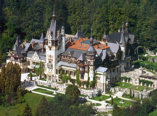 HD Quality Wallpaper | Collection: Man Made, 550x406 Peles Castle