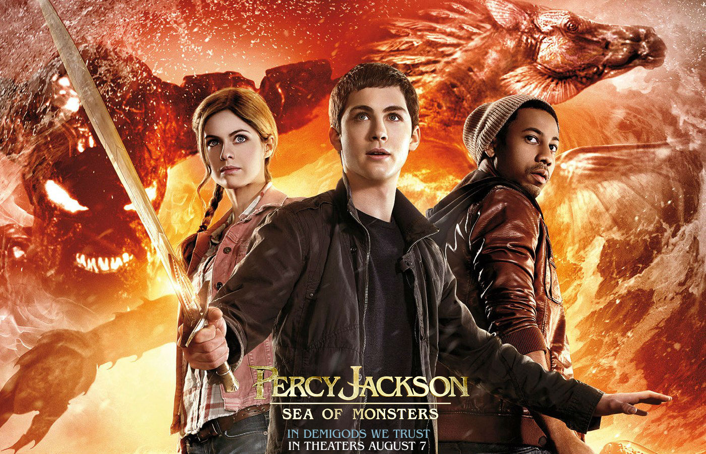 Nice Images Collection: Percy Jackson: Sea Of Monsters Desktop Wallpapers