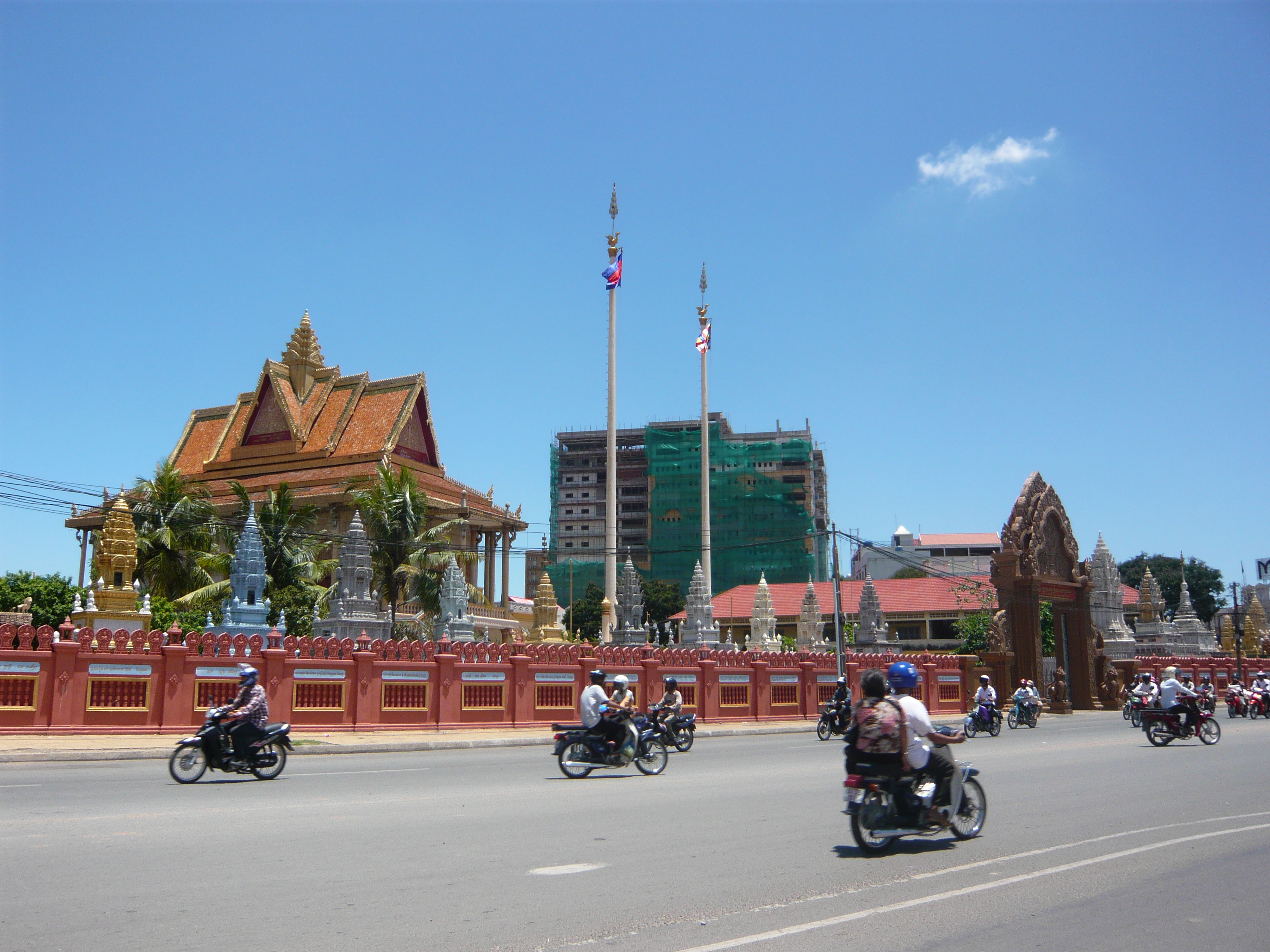 Nice Images Collection: Phnom Penh Temple Desktop Wallpapers