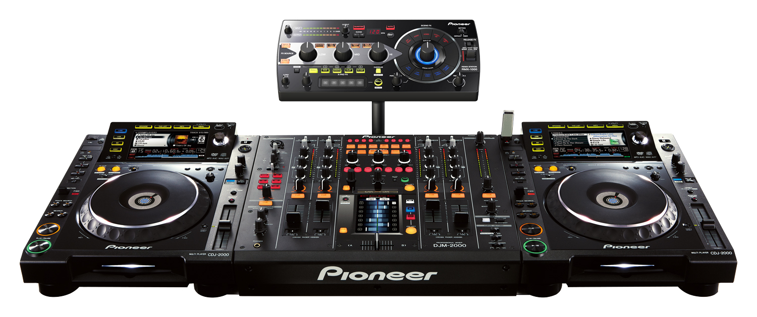 Pioneer RMX-1000 Remix Station Pics, Music Collection