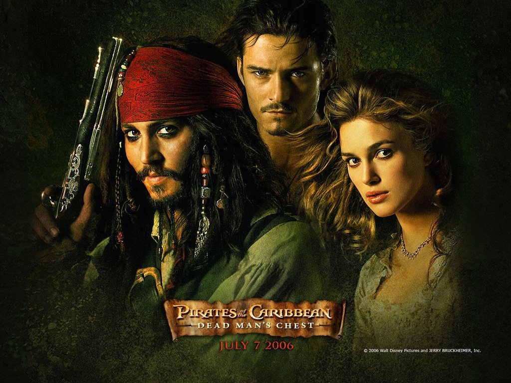 HD Quality Wallpaper | Collection: Movie, 1024x768 Pirates Of The Caribbean: Dead Man's Chest