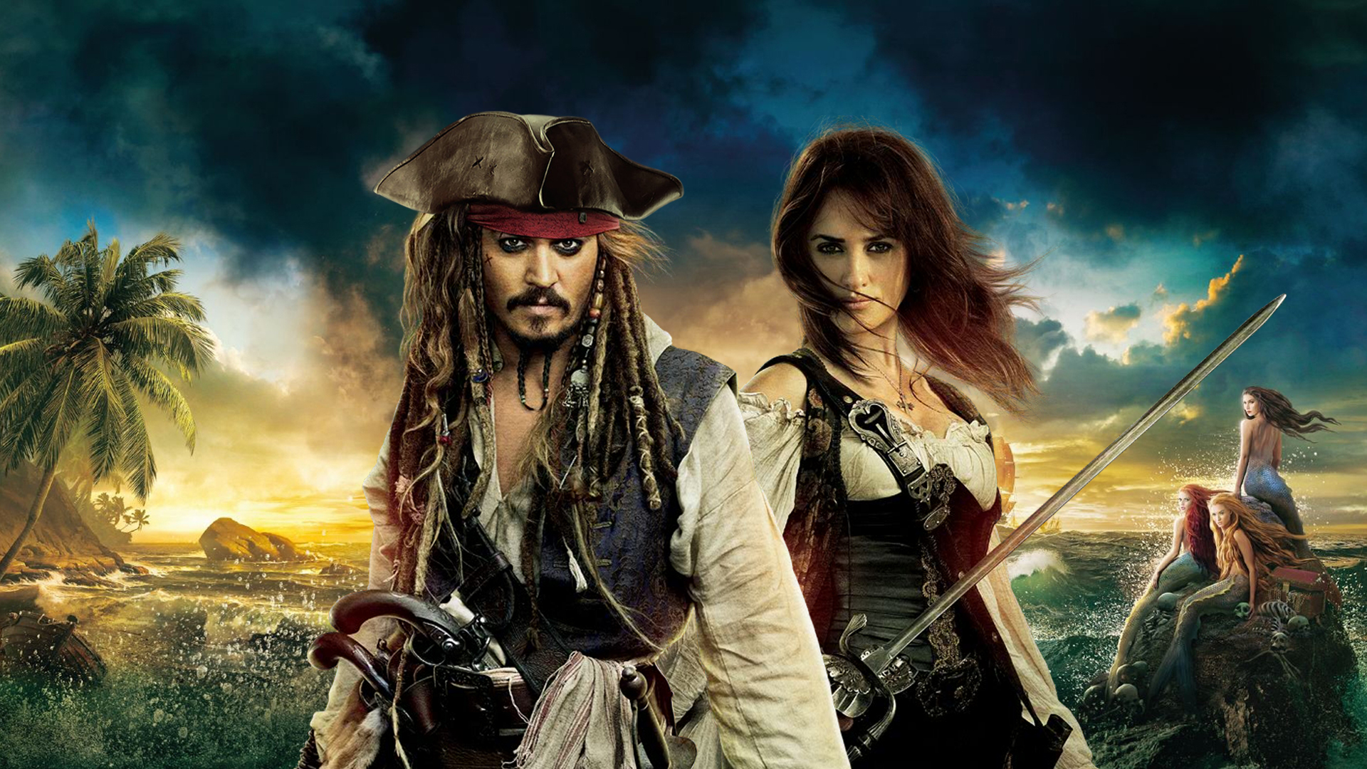 Pirates Of The Caribbean: On Stranger Tides Backgrounds, Compatible - PC, Mobile, Gadgets| 1920x1080 px