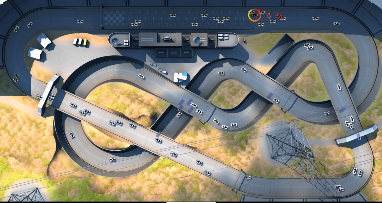 Pixel Junk Racer Backgrounds, Compatible - PC, Mobile, Gadgets| 1280x682 px