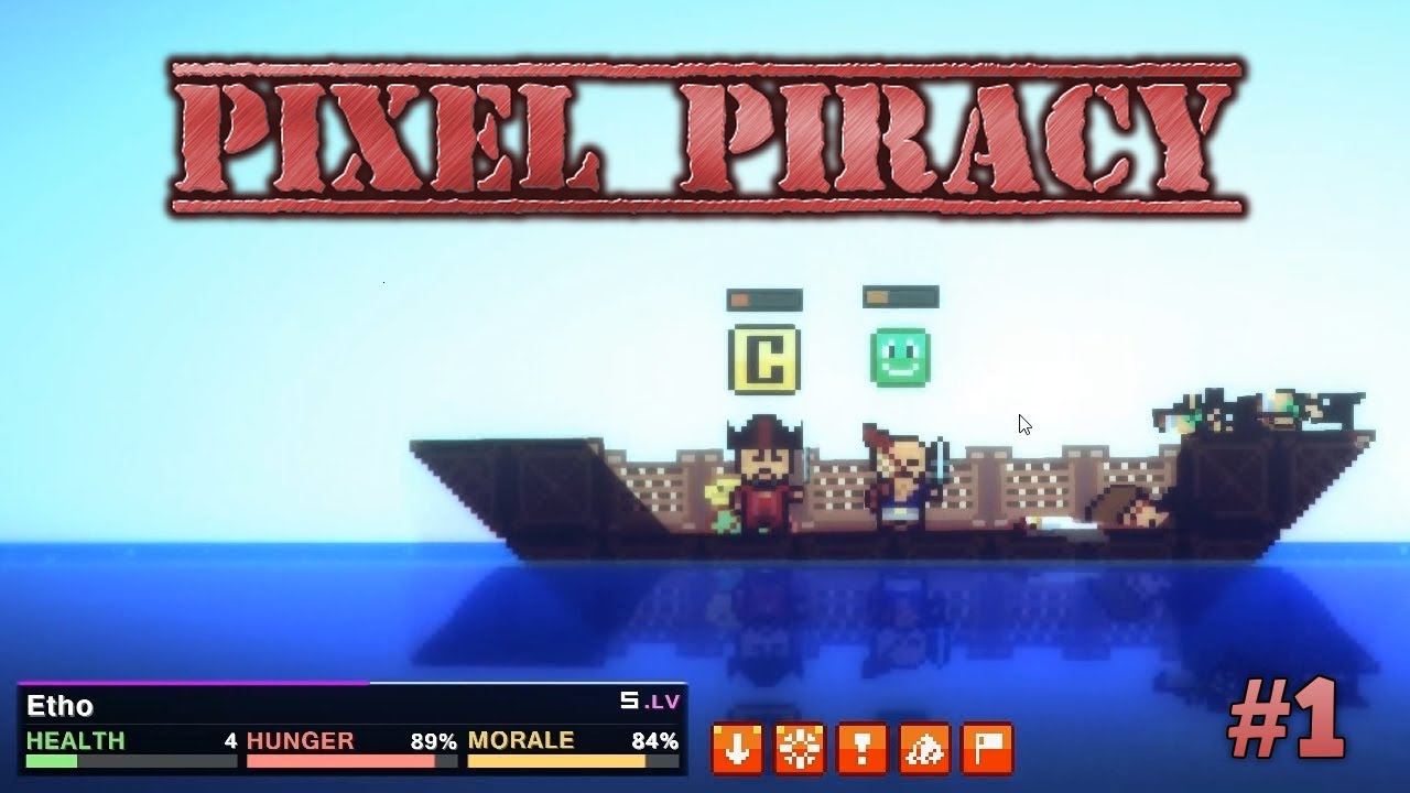 Pixel Piracy Backgrounds on Wallpapers Vista