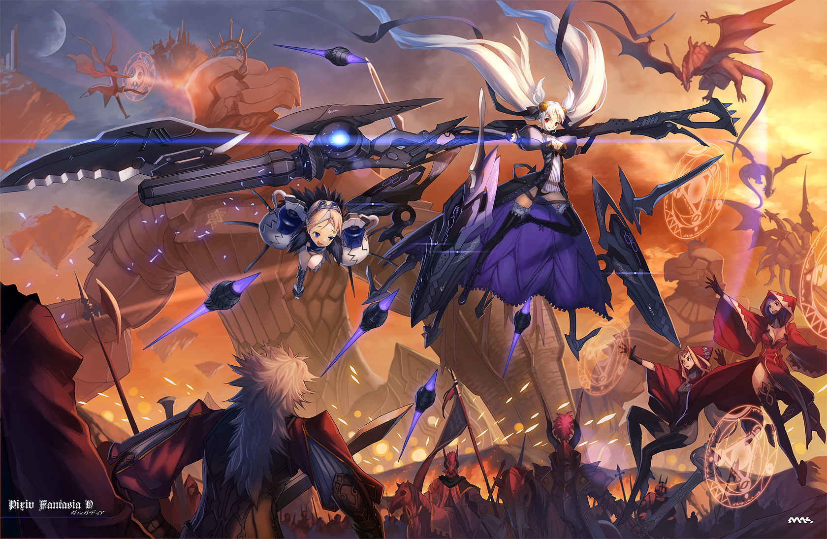 Pixiv Fantasia High Quality Background on Wallpapers Vista