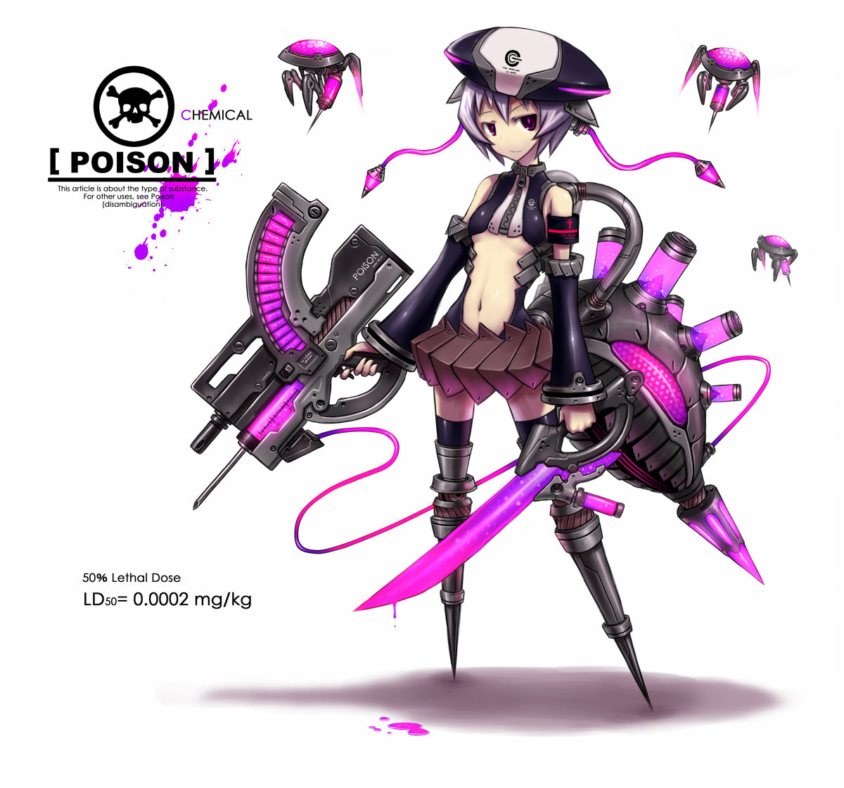 Images of Pixiv: Moefication Of Chemicals | 1200x1120