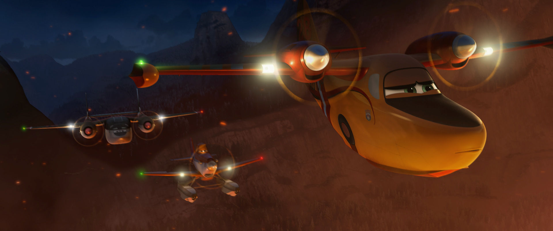 HQ Planes: Fire & Rescue Wallpapers | File 135.69Kb
