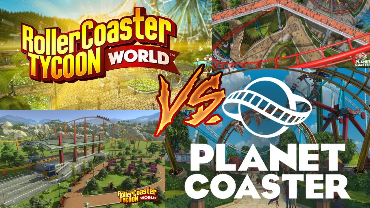 planet coaster vs rollercoaster tycoon 3