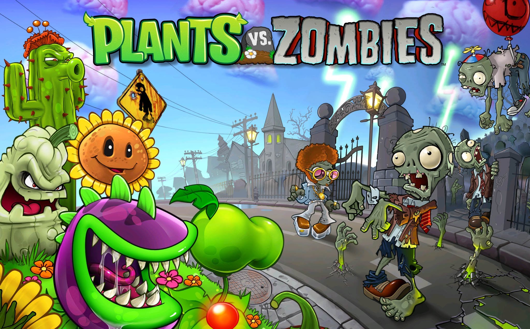 Nice wallpapers Plants Vs. Zombies 2048x1272px