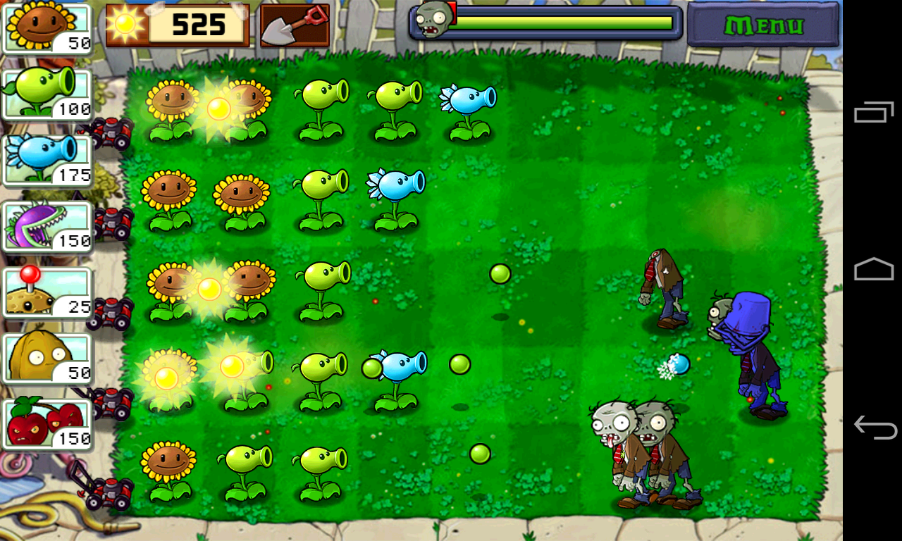 Nice wallpapers Plants Vs. Zombies 1280x768px