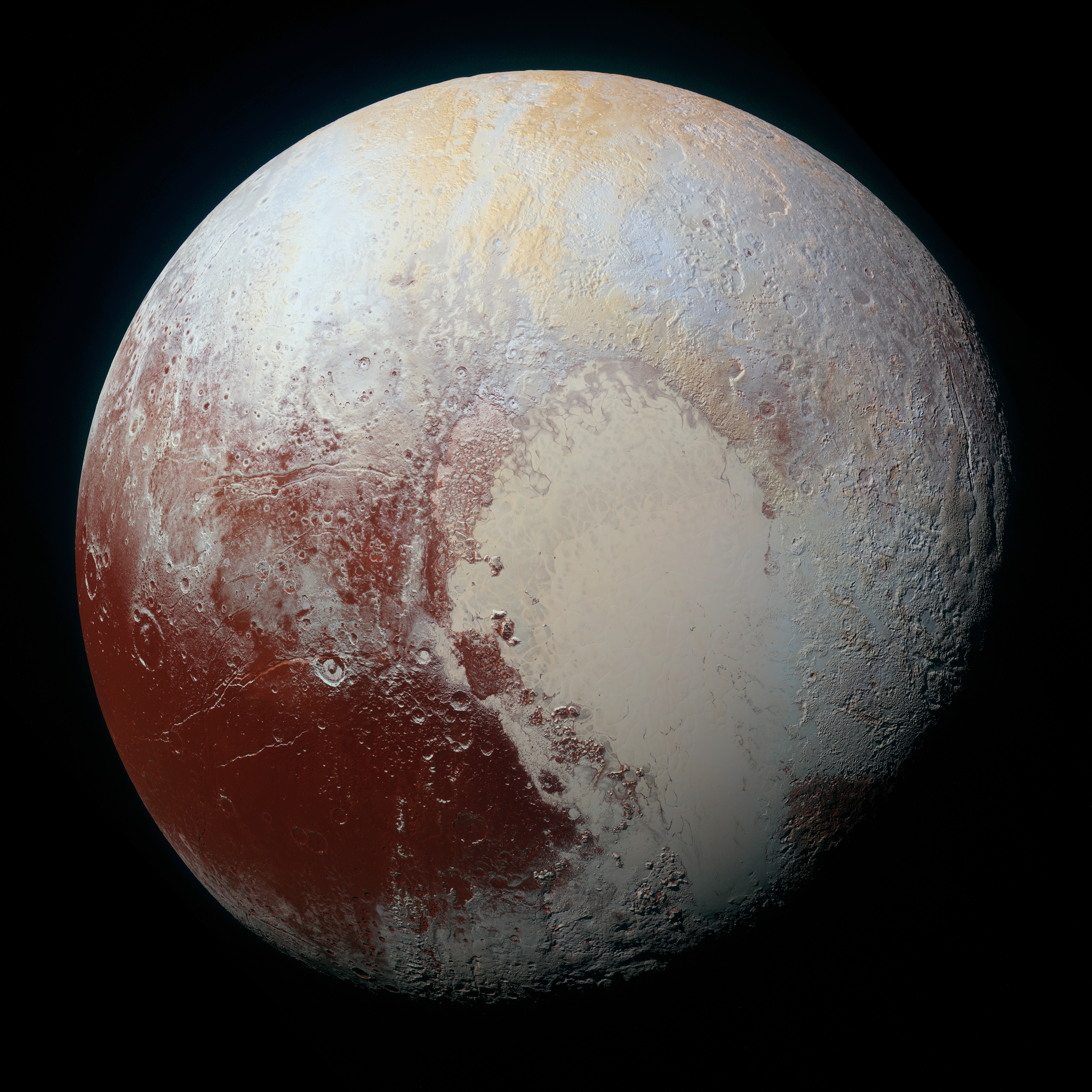 Pluto Backgrounds, Compatible - PC, Mobile, Gadgets| 8000x8000 px