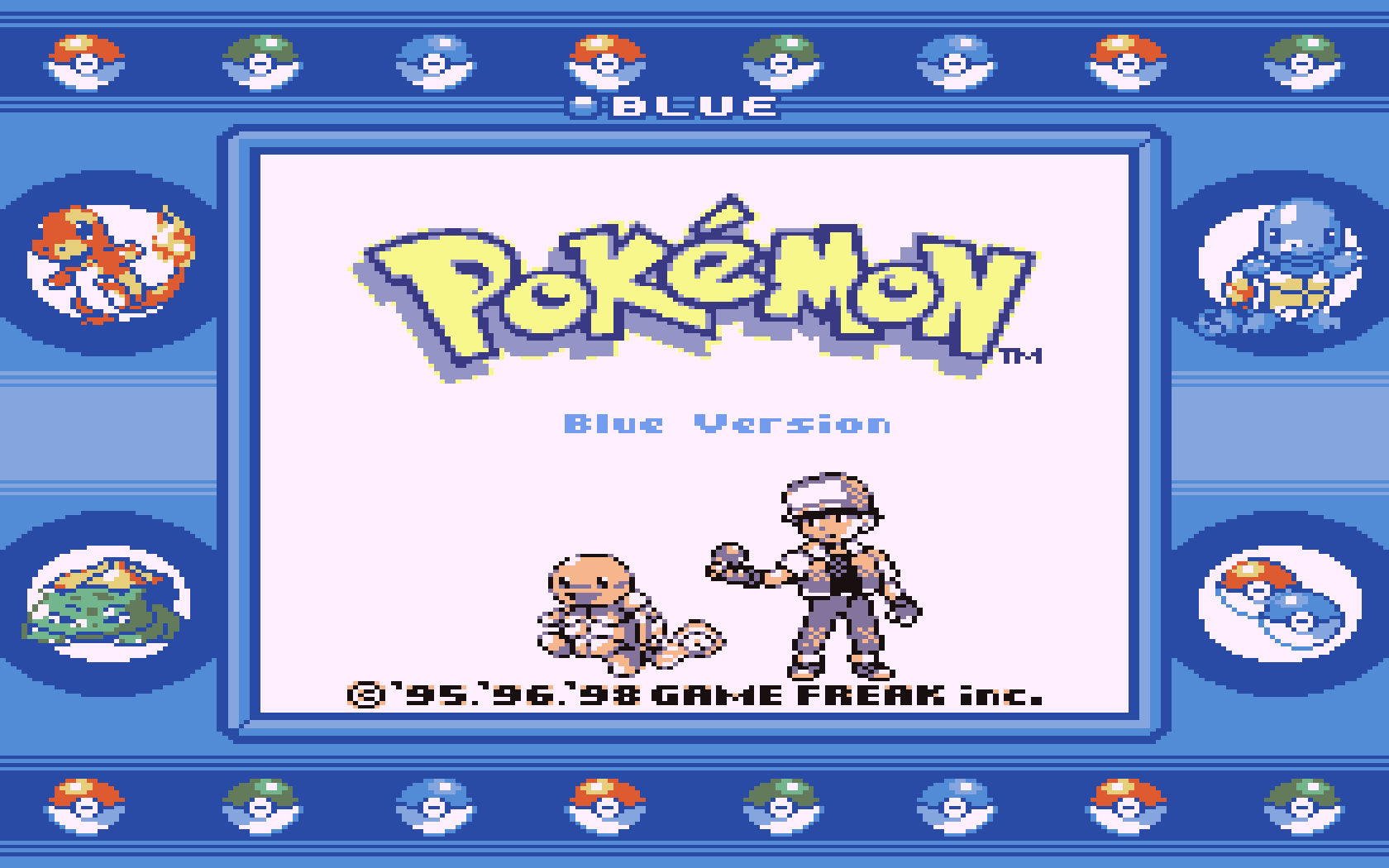 1680x1050 > Pokemon Blue Version Wallpapers