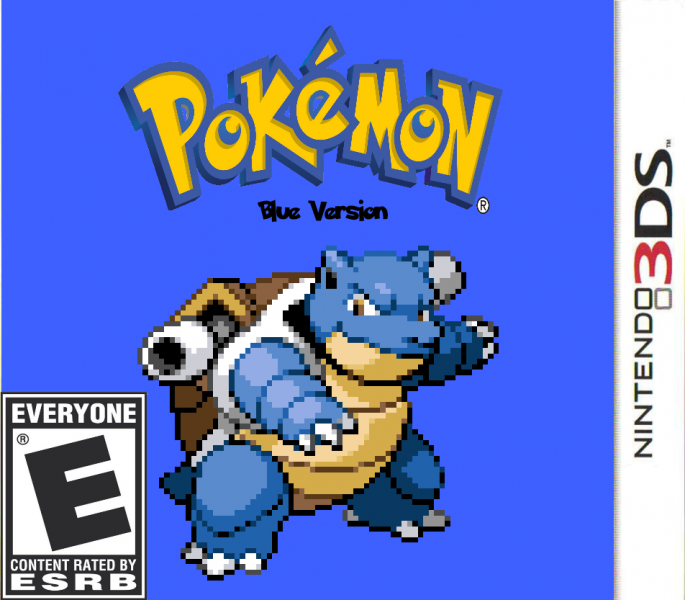 Pokemon Blue Version Pics, Video Game Collection