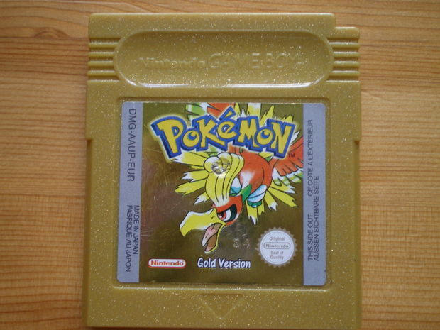 Pokemon Gold Version Pics, Video Game Collection