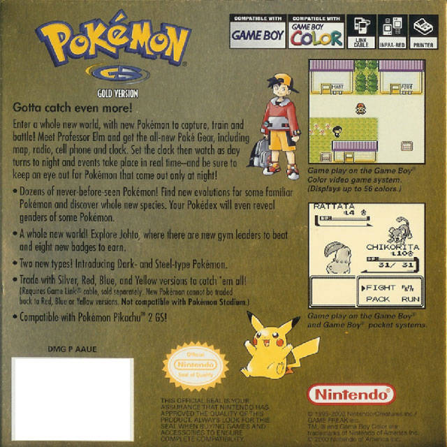 Pokemon Gold Version #1