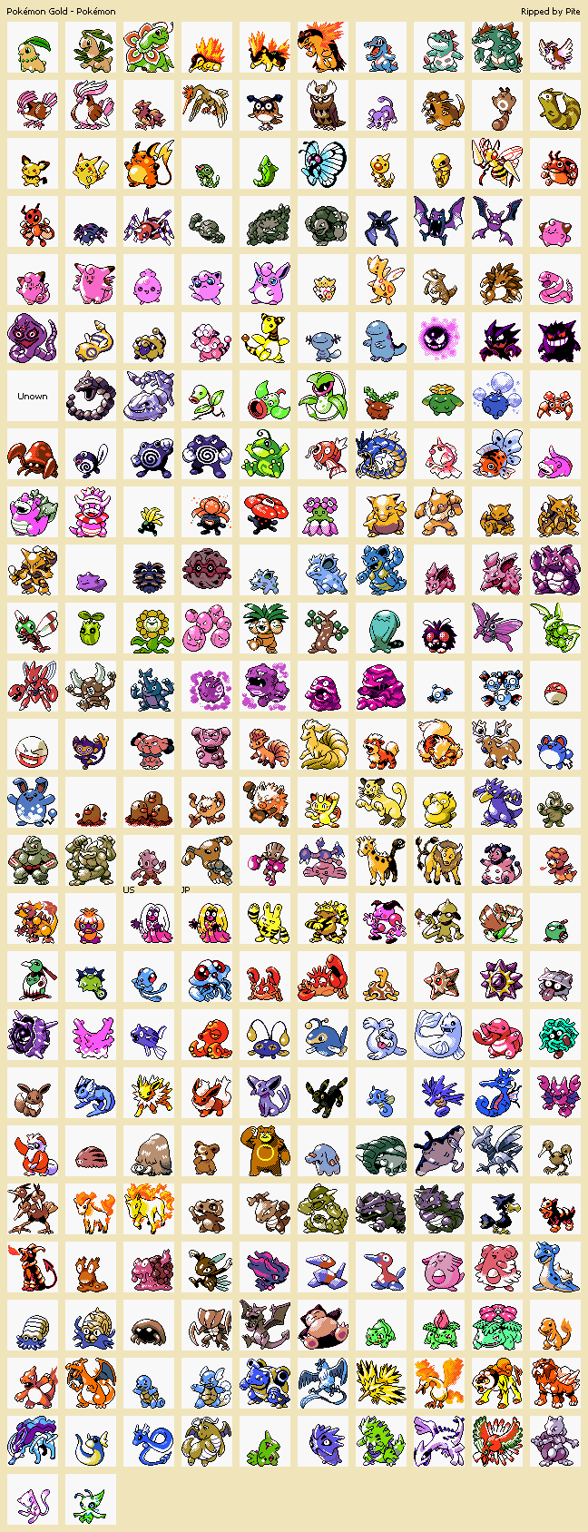 High Resolution Wallpaper | Pokemon Gold Version 648x1688 px