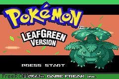 HQ Pokemon LeafGreen Version Wallpapers | File 13.49Kb