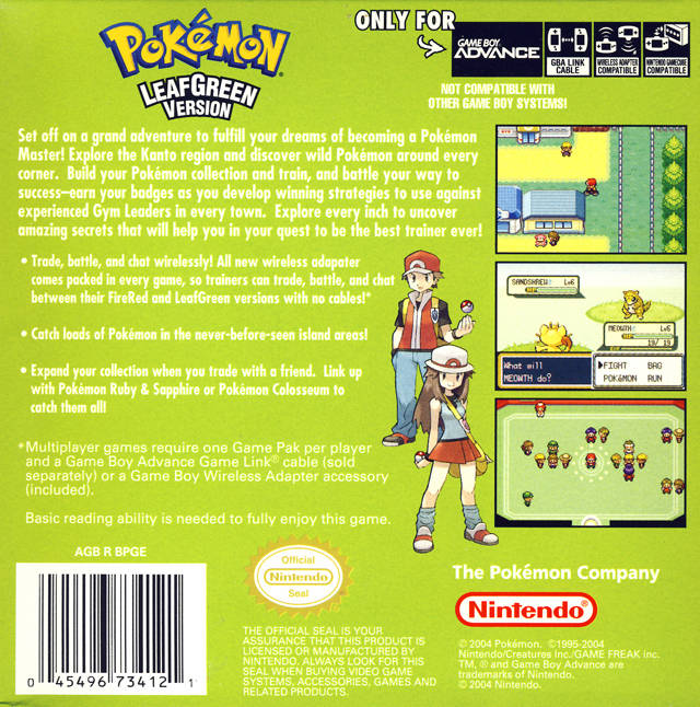 Pokemon LeafGreen Version #3