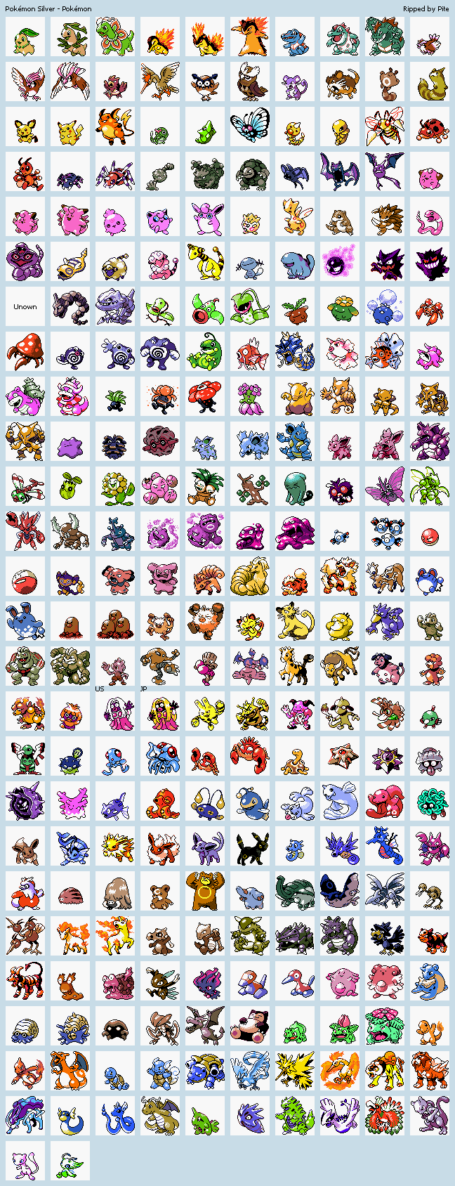 Pokemon Silver Backgrounds, Compatible - PC, Mobile, Gadgets| 648x1688 px