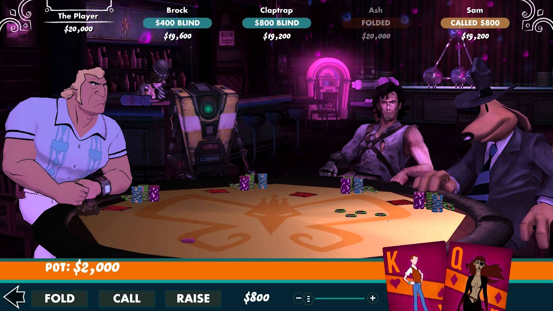 HD Quality Wallpaper | Collection: Video Game, 1920x1080 Poker Night 2