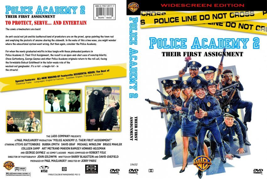 HD Quality Wallpaper | Collection: Movie, 850x571 Police Academy 2: Their First Assignment