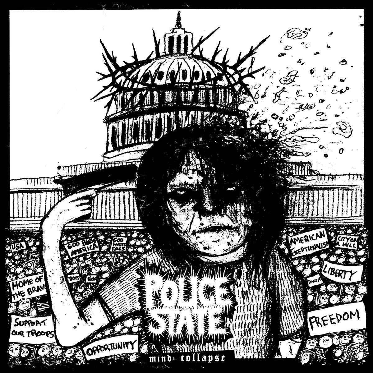 High Resolution Wallpaper | Police State 1200x1200 px
