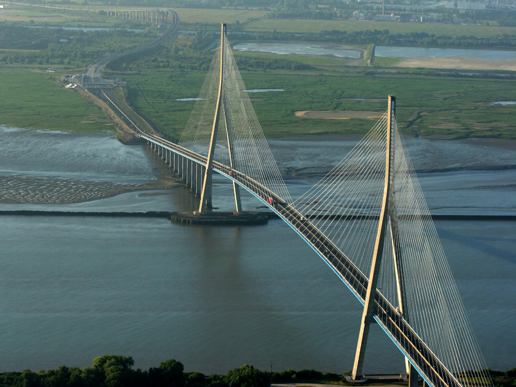 Pont De Normandie High Quality Background on Wallpapers Vista