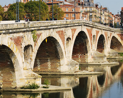 High Resolution Wallpaper | Pont Neuf, Toulouse 415x332 px