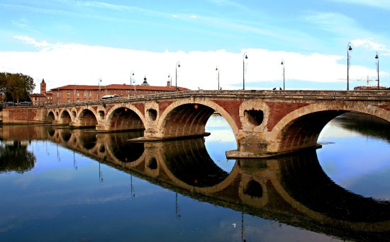 High Resolution Wallpaper | Pont Neuf, Toulouse 550x342 px