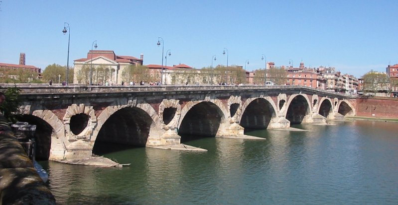 High Resolution Wallpaper | Pont Neuf, Toulouse 799x413 px