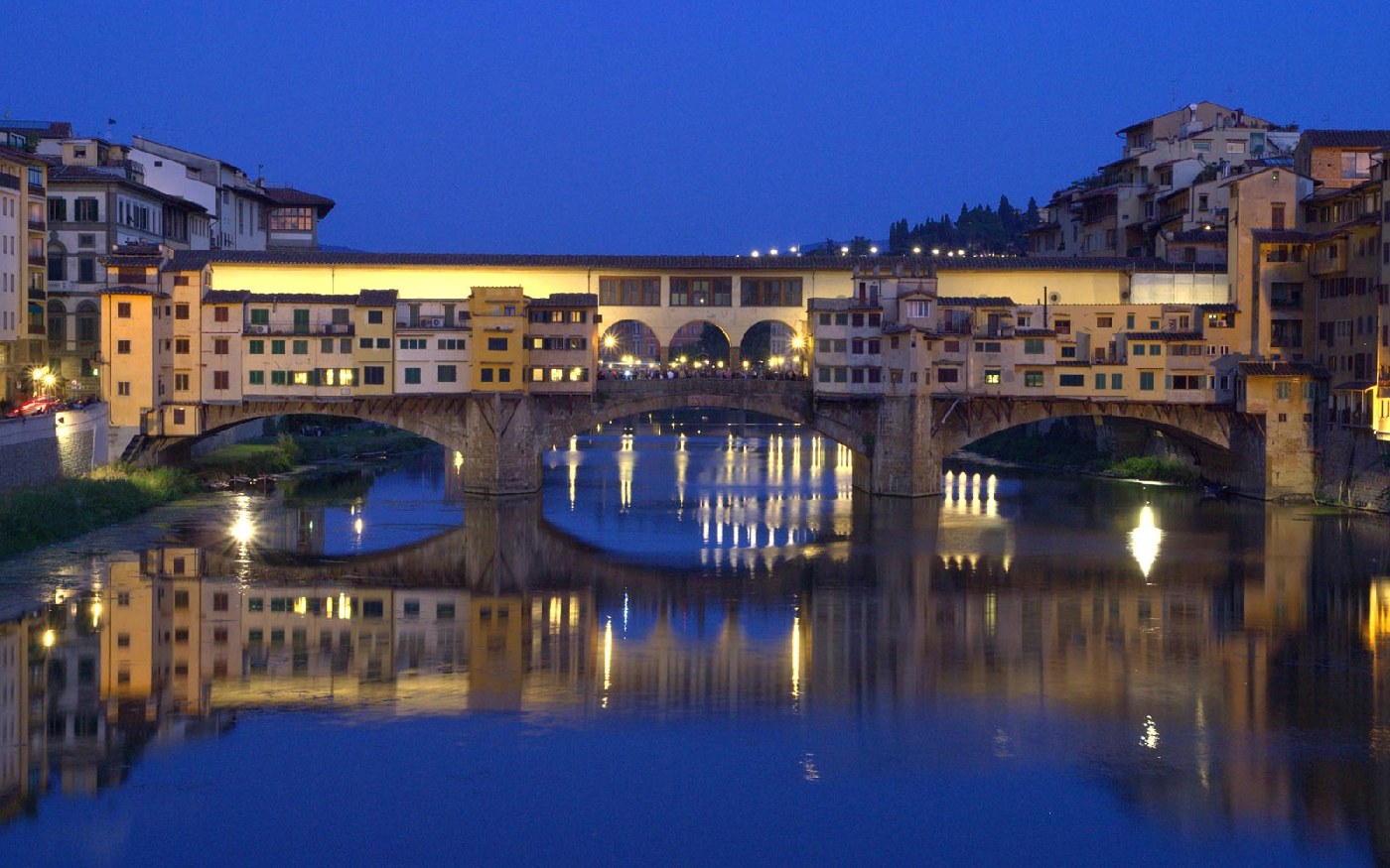 Ponte Vecchio Backgrounds, Compatible - PC, Mobile, Gadgets| 1400x875 px