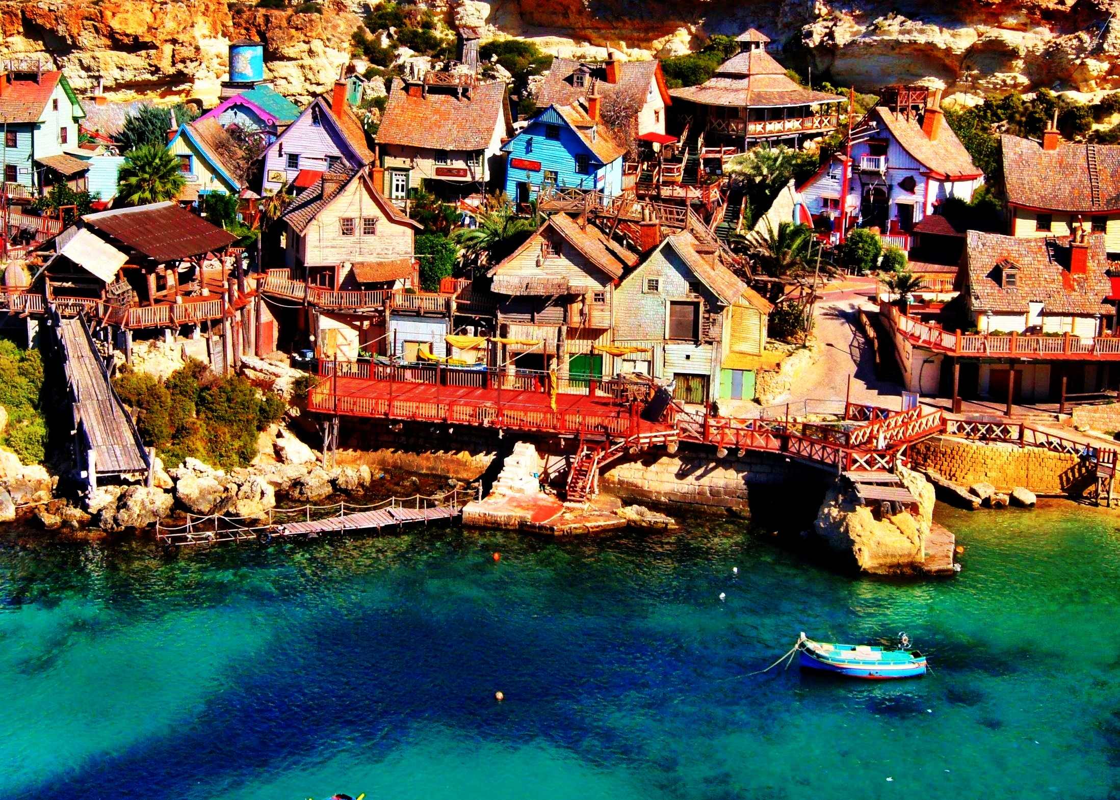 Nice Images Collection: Popeye Village Desktop Wallpapers