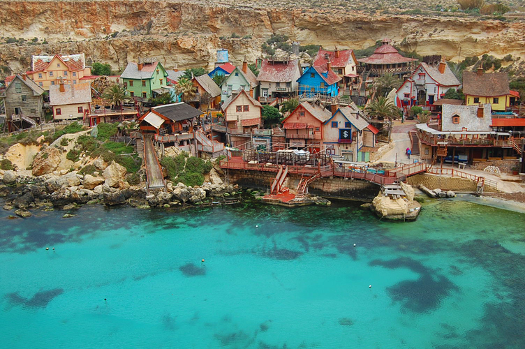 Popeye Village Backgrounds, Compatible - PC, Mobile, Gadgets| 752x500 px