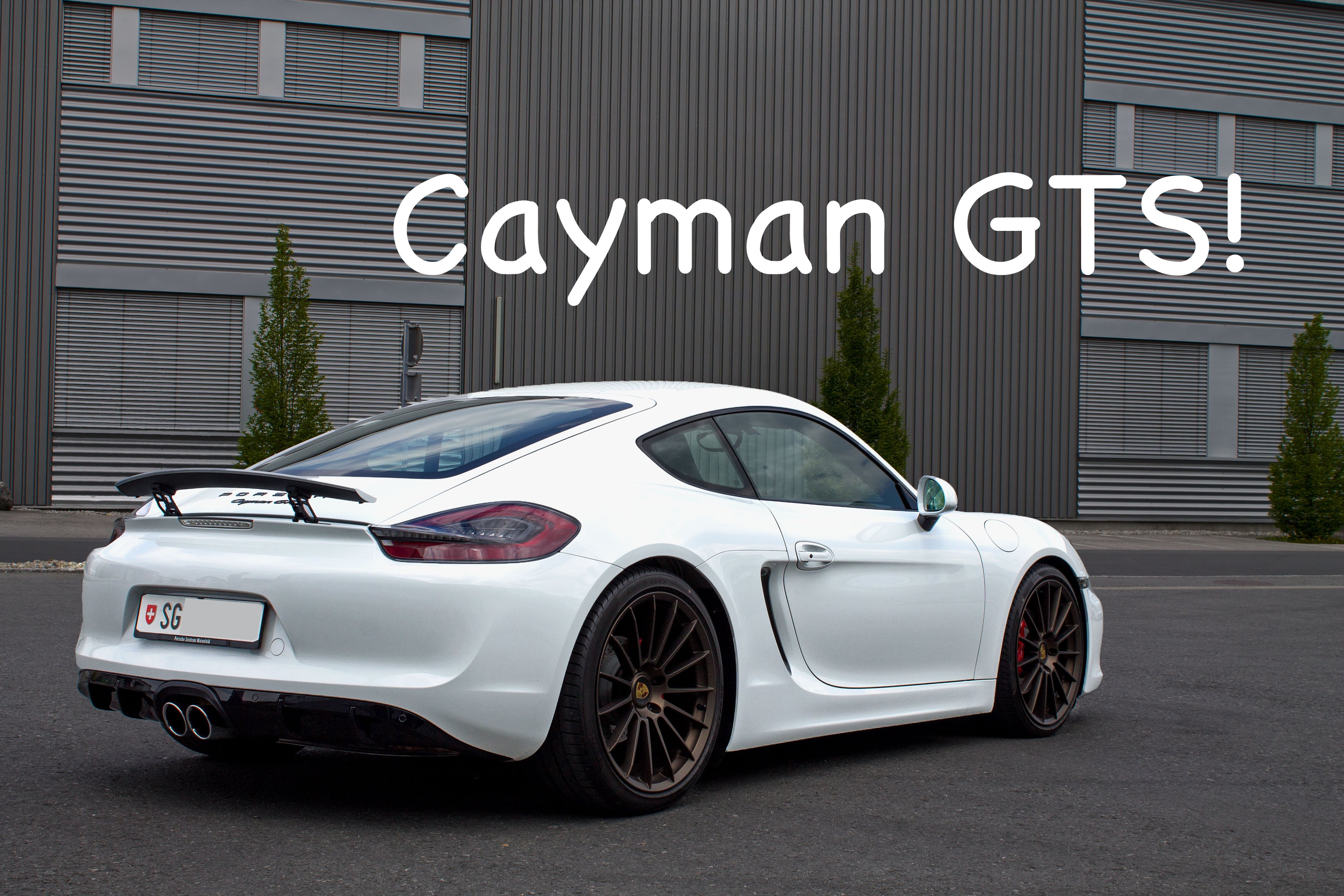 Nice Images Collection: Porsche Cayman GTS Desktop Wallpapers