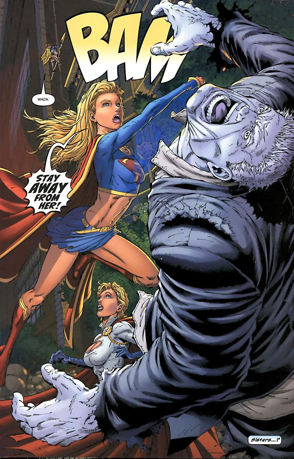 Powergirl Vs. Supergirl Backgrounds on Wallpapers Vista