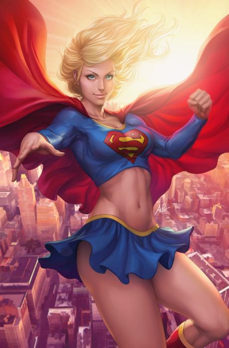 Nice Images Collection: Powergirl Vs. Supergirl Desktop Wallpapers