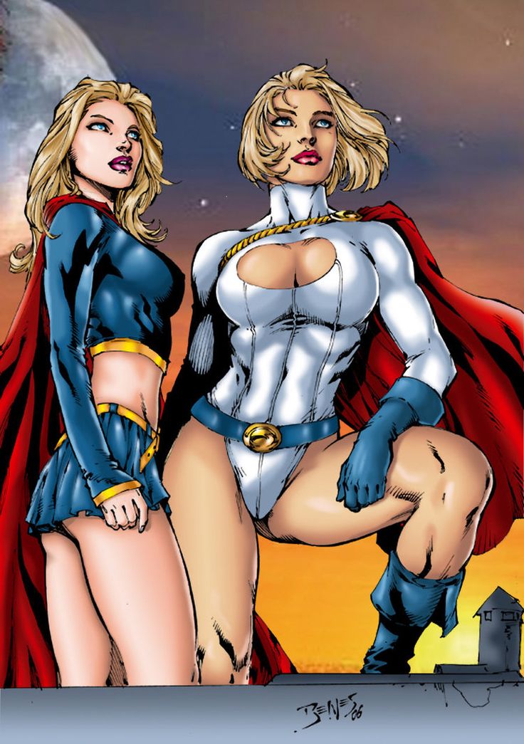 HQ Powergirl Vs. Supergirl Wallpapers | File 123.94Kb