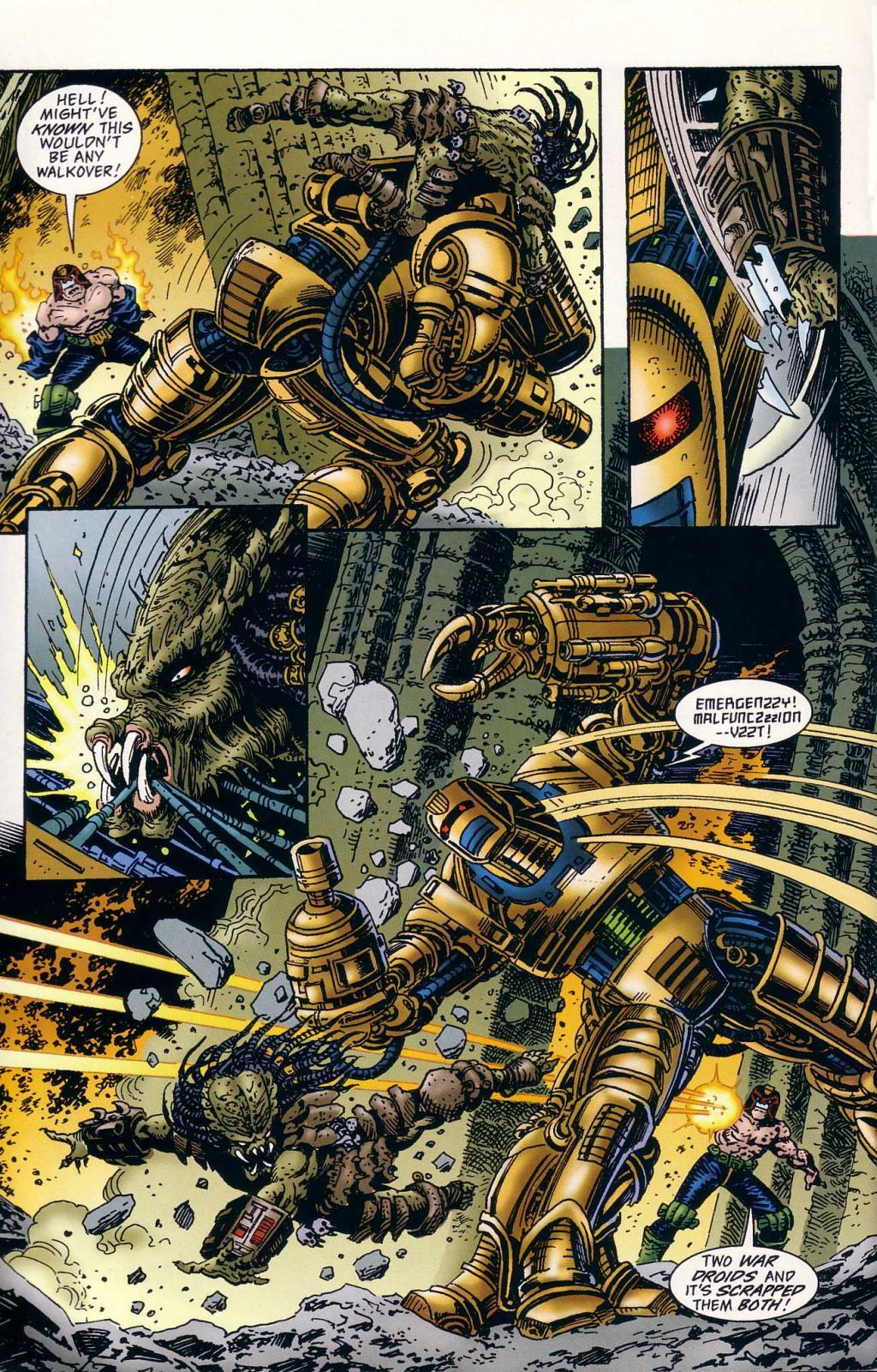 Predator Vs Judge Dredd #9