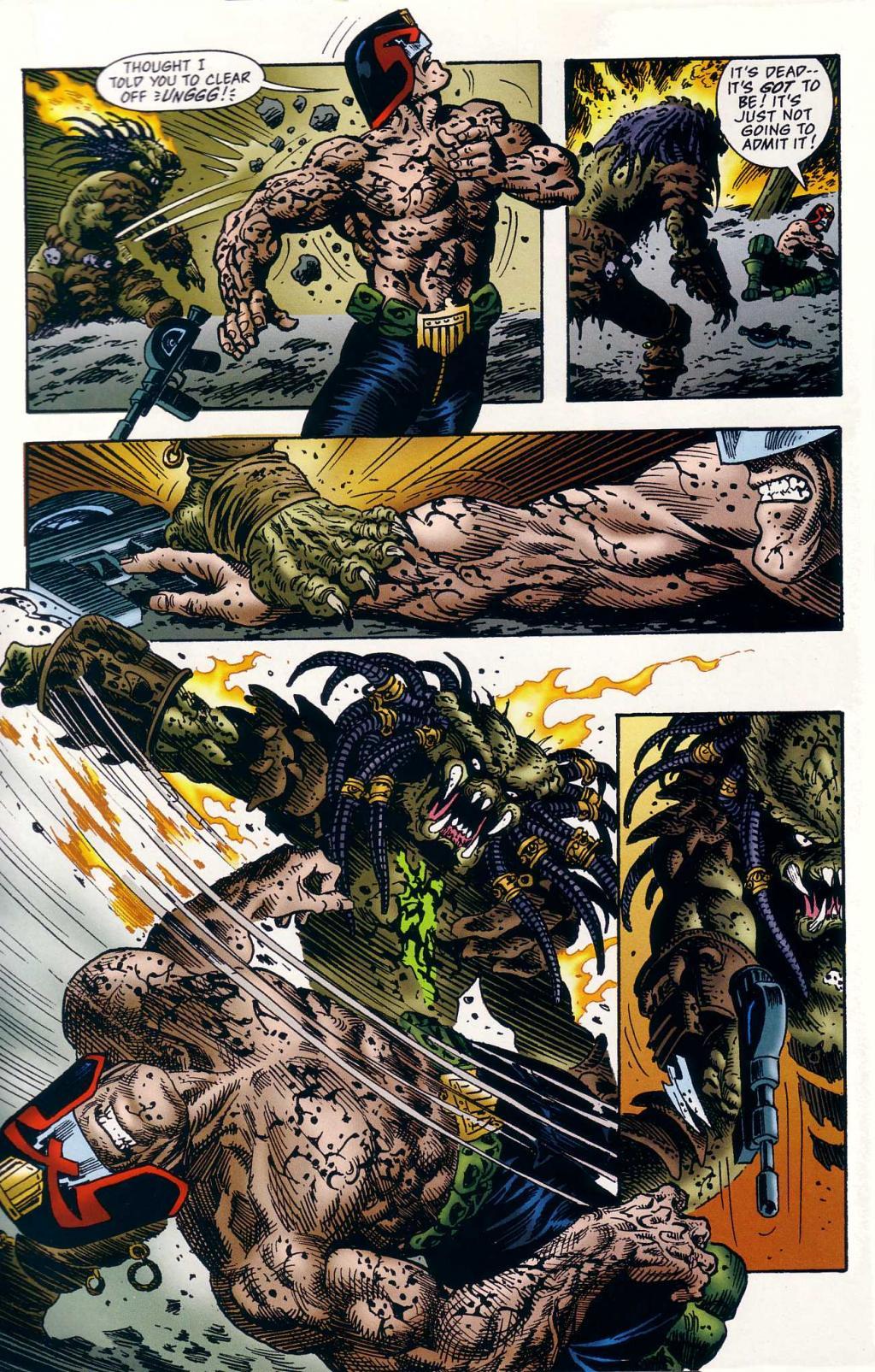 Predator Vs Judge Dredd #6