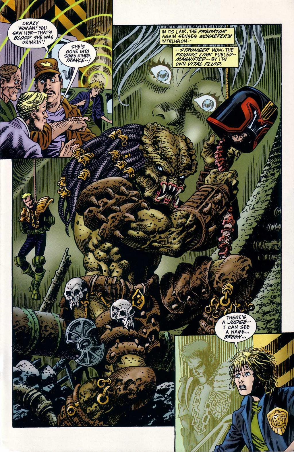 Predator Vs Judge Dredd #4