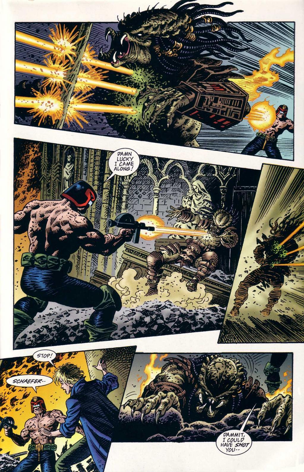 Predator Vs Judge Dredd #8