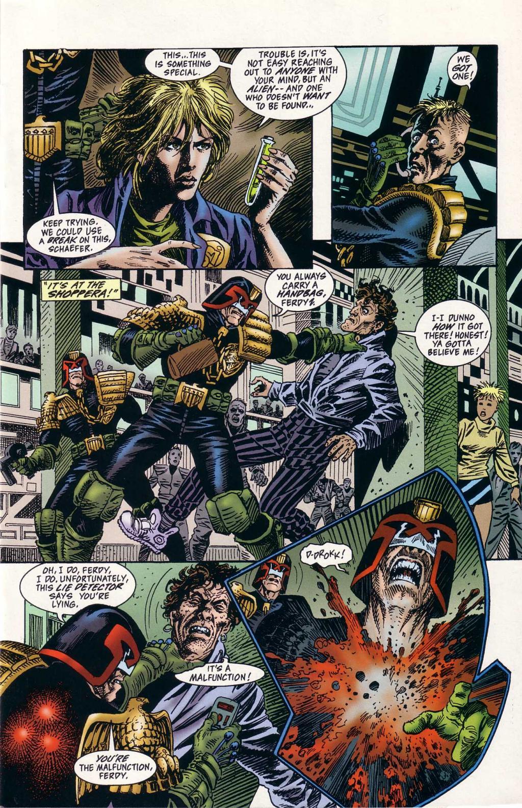 Predator Vs Judge Dredd #10