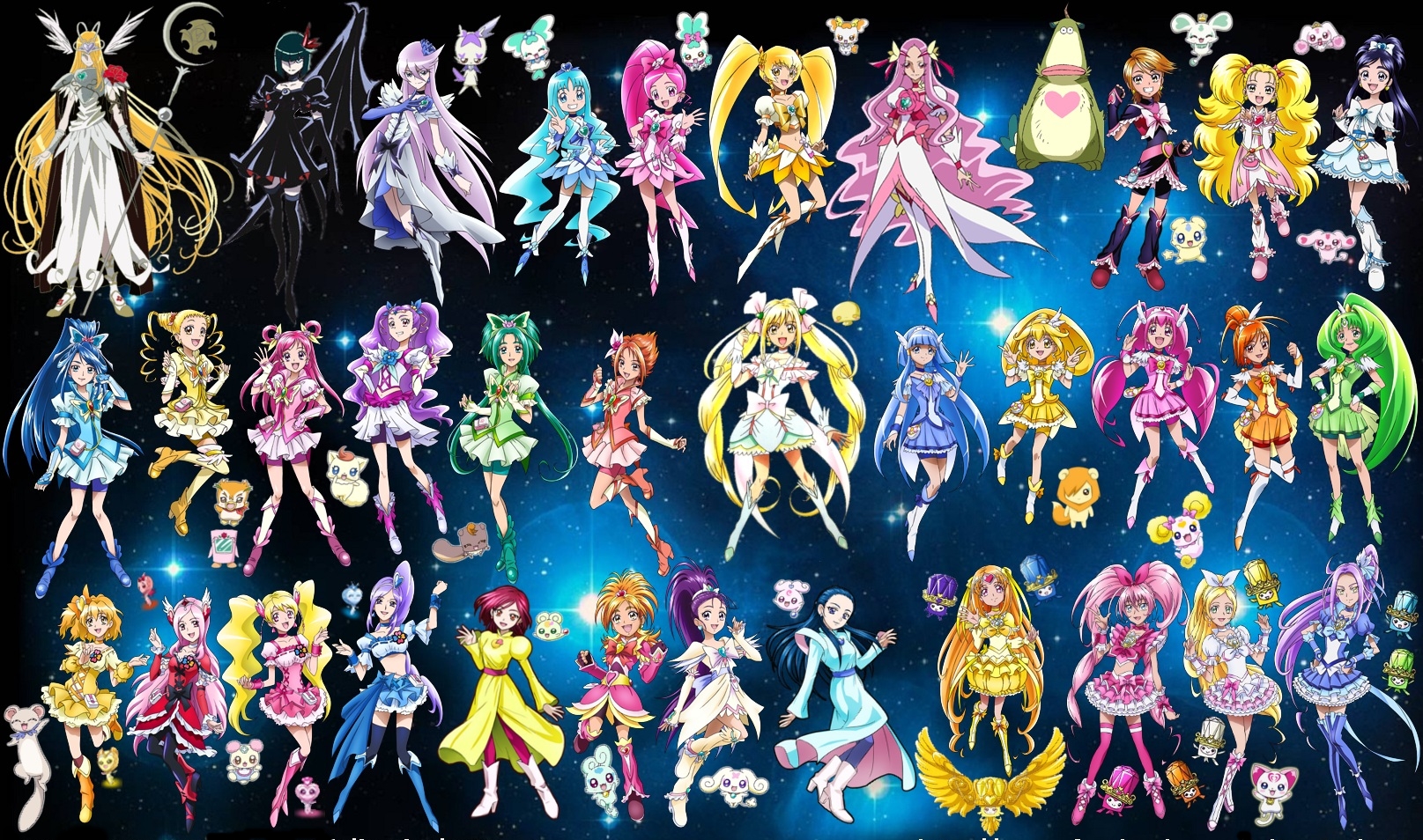 HD Quality Wallpaper | Collection: Anime, 1615x954 Pretty Cure!