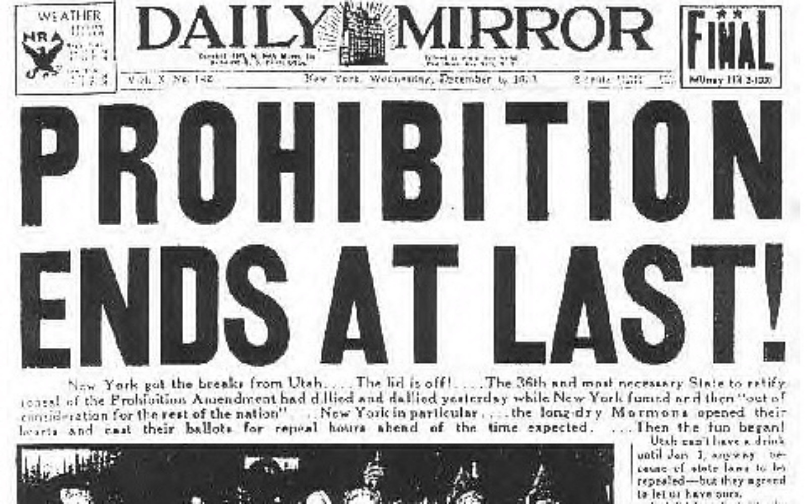 Amazing Prohibition Pictures & Backgrounds