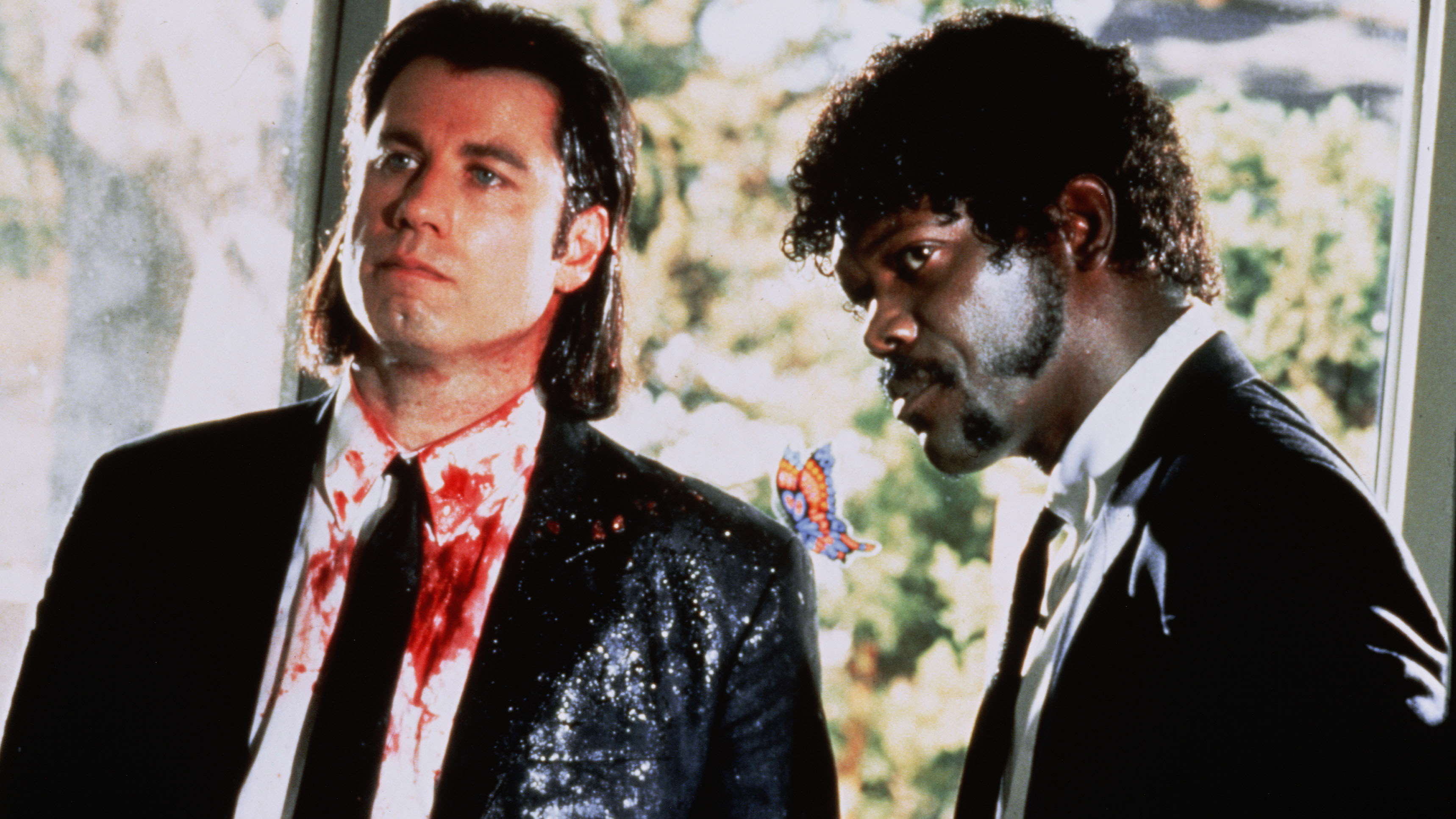 HD Quality Wallpaper | Collection: Movie, 3436x1932 Pulp Fiction