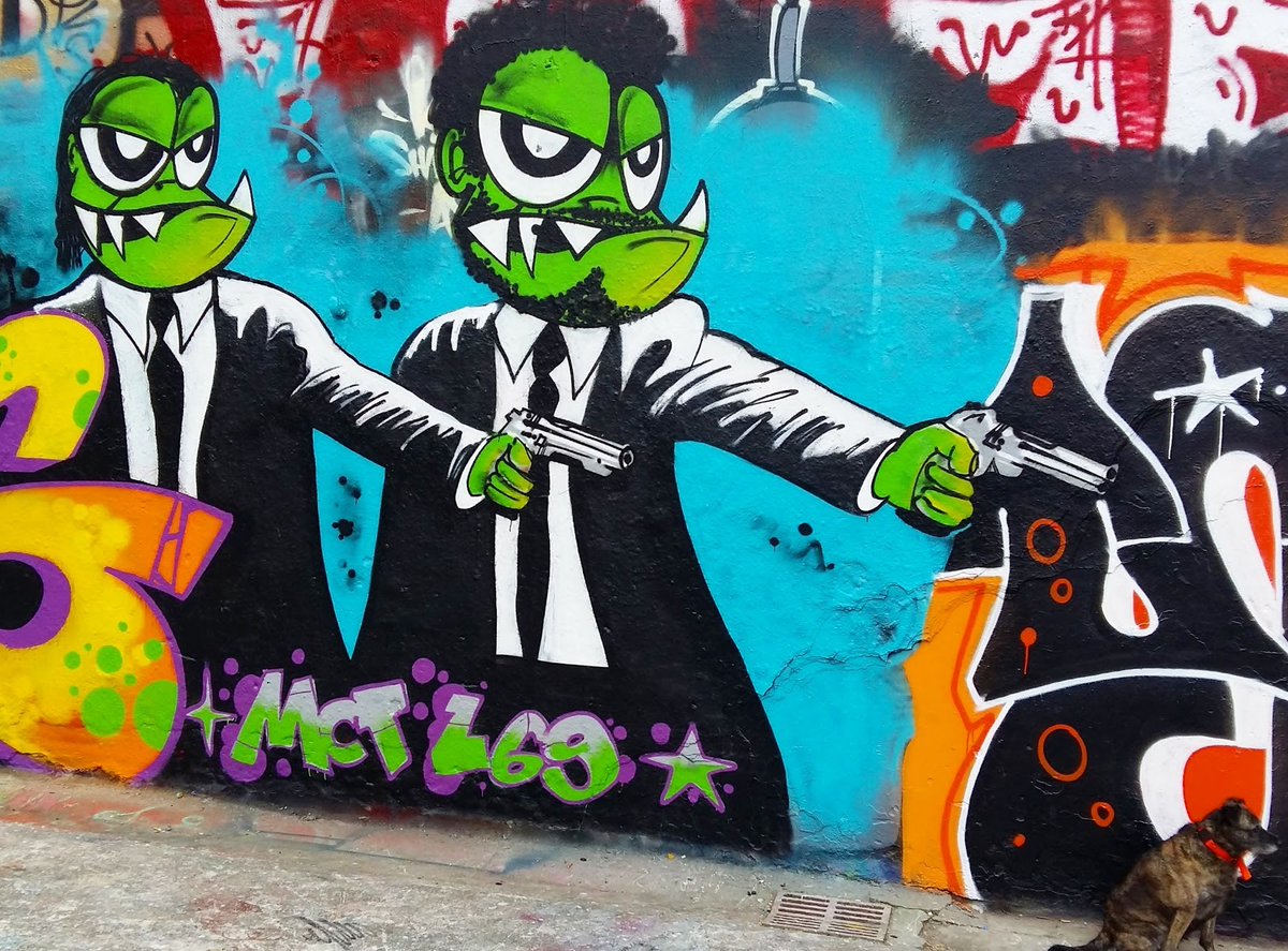 Pulp Fiction Street Art HD wallpapers, Desktop wallpaper - most viewed