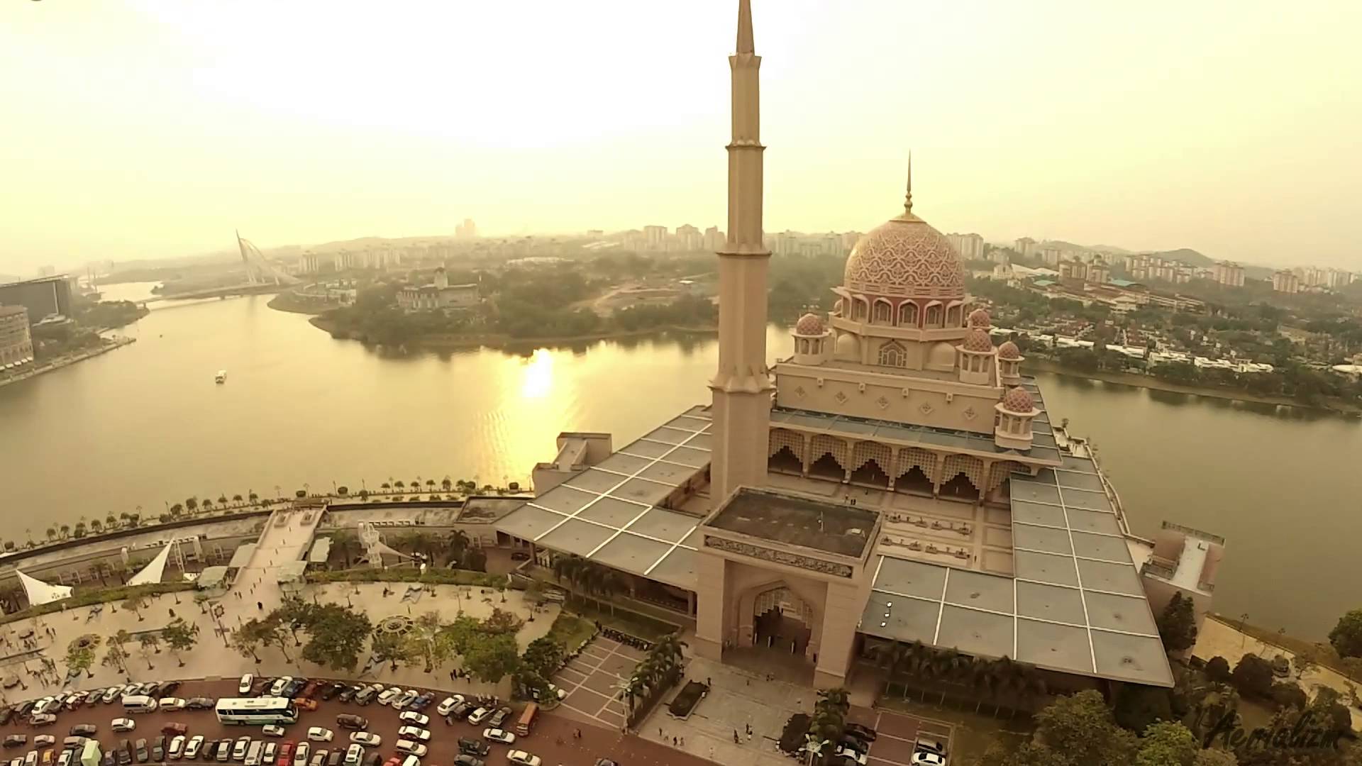 Nice Images Collection: Putra Mosque Desktop Wallpapers