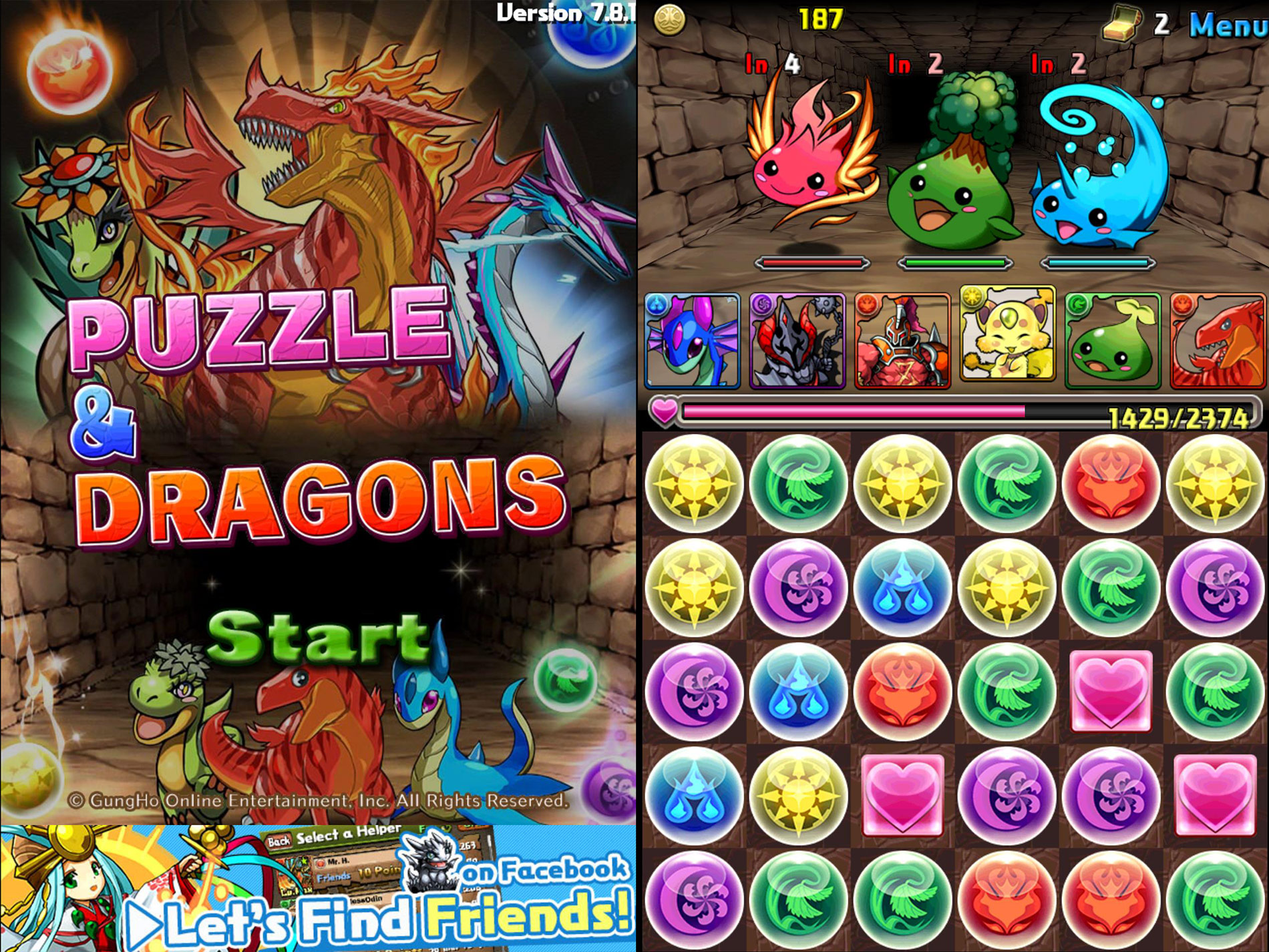 Puzzle & Dragons Pics, Anime Collection