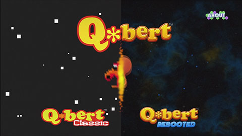 Q*bert: Rebooted Backgrounds, Compatible - PC, Mobile, Gadgets| 480x270 px