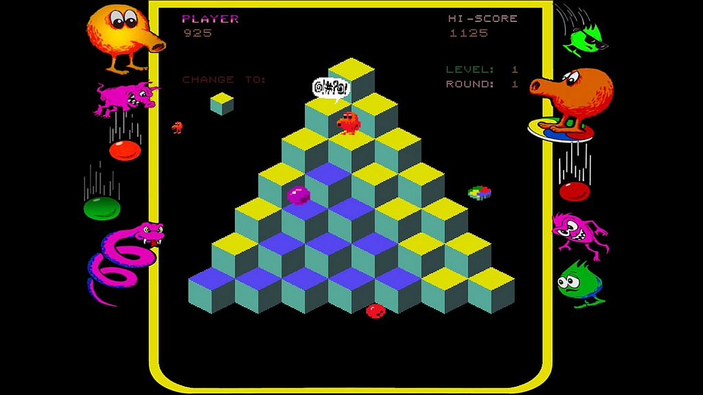 Q*bert: Rebooted Backgrounds, Compatible - PC, Mobile, Gadgets| 1024x576 px